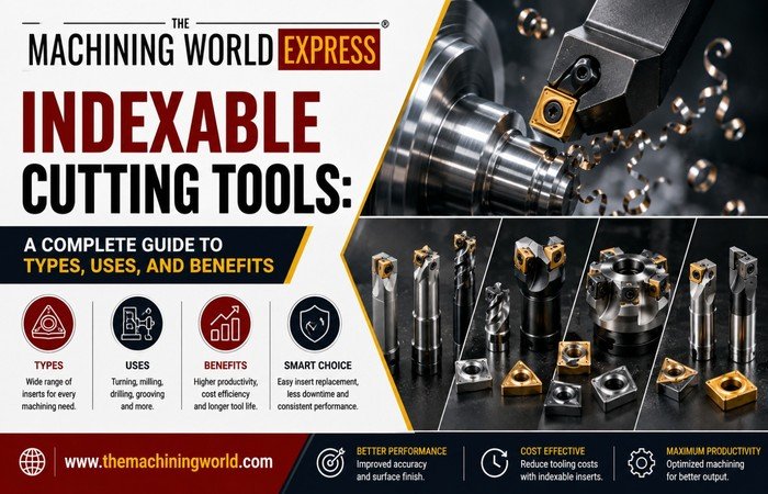 Indexable Cutting Tools: A Complete Guide to Types, Uses, and Benefits