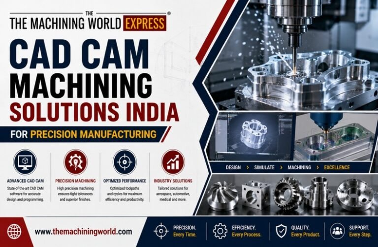 CAD CAM Machining Solutions India for Precision Manufacturing